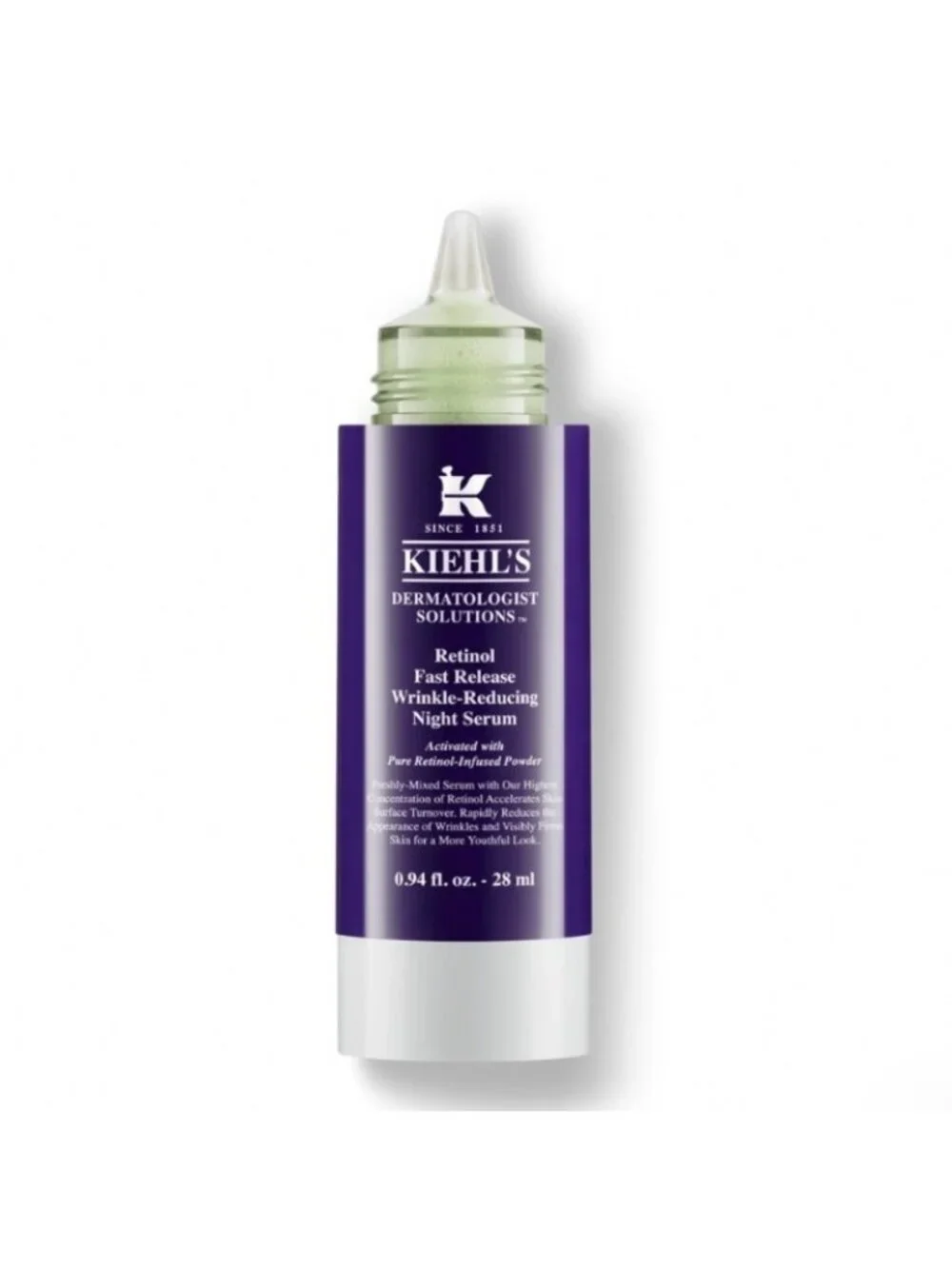 NIB KIEHL’S 0.3% RETINOL FAST RELEASE WRINKLE REDUCING NIGHT SERUM 28ML